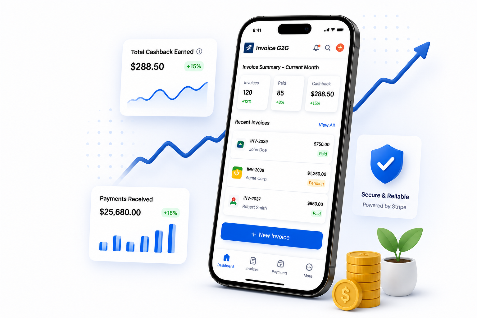 InvoiceG2G Mobile App