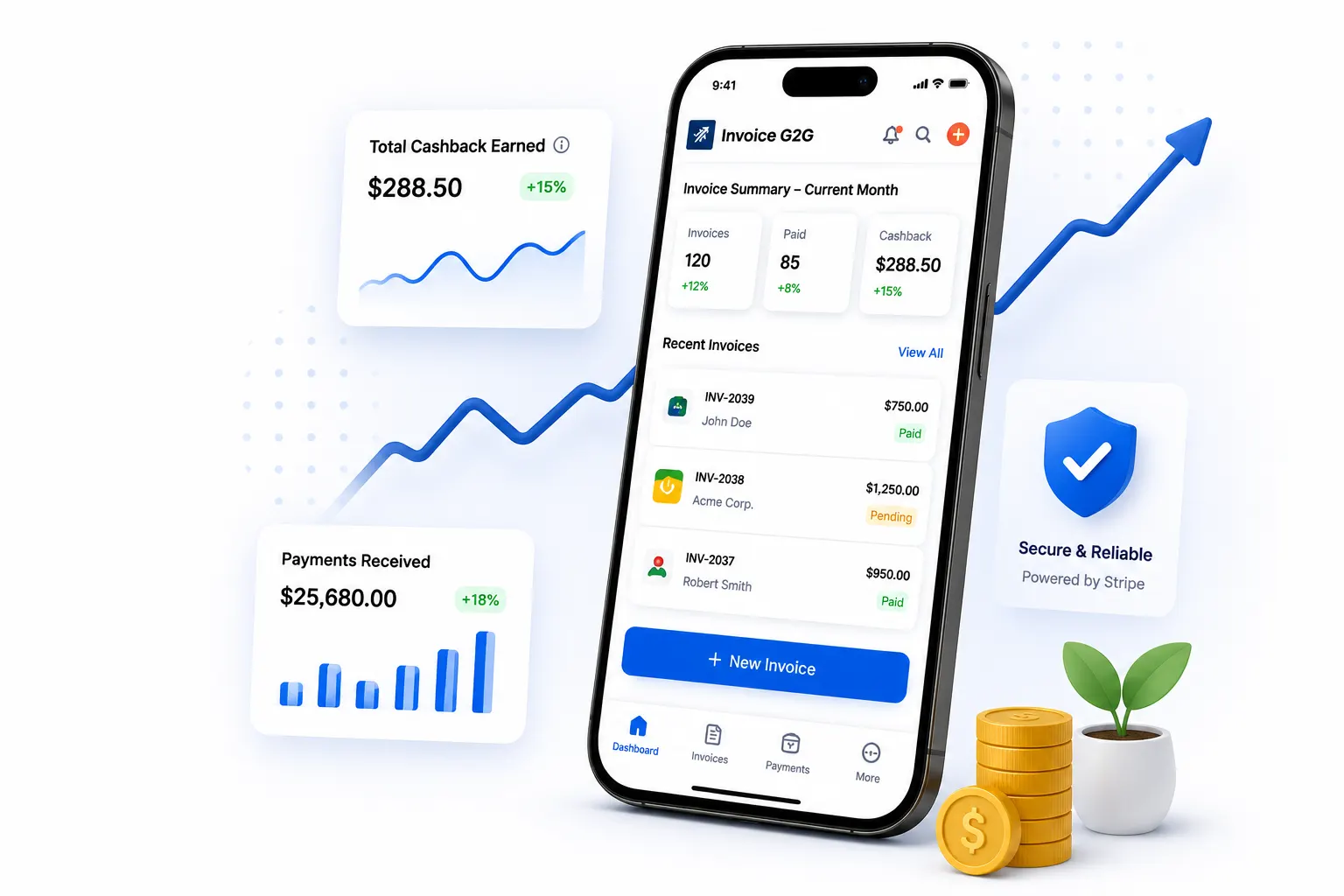 InvoiceG2G Mobile App