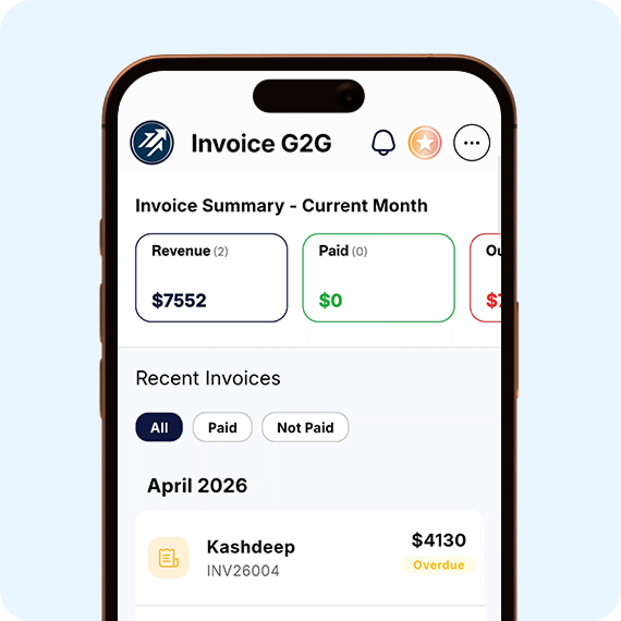 Invoice Mobile App
