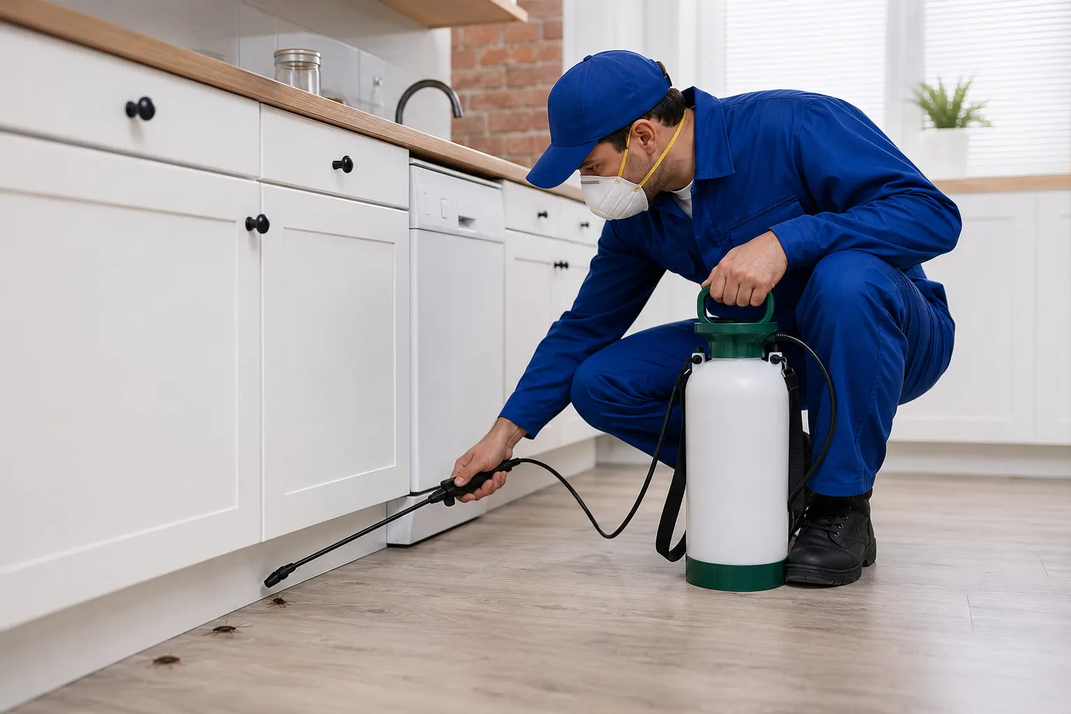 Pest control technician